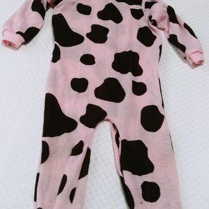 Halloween Costume - Baby Pink Cow